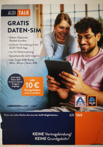 Aldi talk gratis daten - talk,