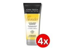 4er Pack John Frieda Sheer Blonde go blonder Shampoo und Conditioner 50ml