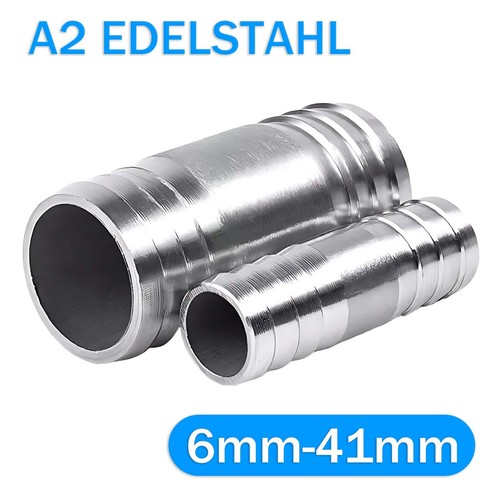 Edelstahl schlauchverbinder - edelstahl,