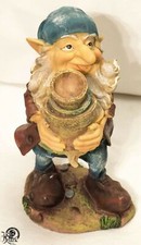 Lustiger Zwerg trägt Blumentöpfe, In- und Outdoor Garten Deko Figur 2662