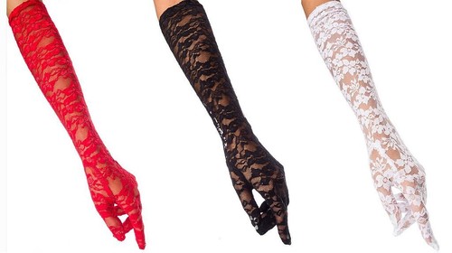 Sexy spitzen damen handschuhe - sexy,
