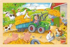 Einlegepuzzle Kleiner Traktor