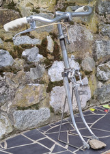 Oldtimer Fahrrad - Vorderradgabel 28" / Vorbau / Lenker / Bremse