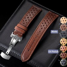 Leder uhrenarmband 22mm - leder,