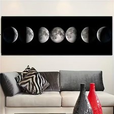 Leinwanddruck  Mondphasen