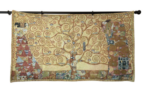 Gustav klimt stil wandteppich - gustav,
