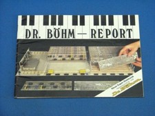 Dr. Böhm Professional 2000 / Dr. Böhm-Report Nr. 10B 10072911-51730