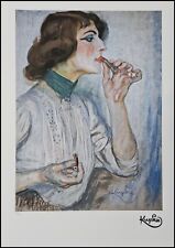 FRANTISEK KUPKA * Red Lipstick *lithograph*70x50 cm*limited # 50/350 CMOA signed