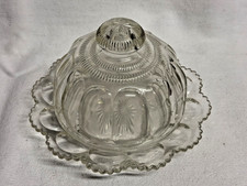 Antike Käseschale mit Deckel