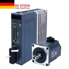 400W/750W/1000W AC Servomotor 3000rpm 1.27Nm 17-Bit Absolute Encoder IP67 RS485