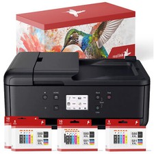 Canon PIXMA TR7650 Multifunktionsdrucker mit kompatiblen realink XXL Tinten