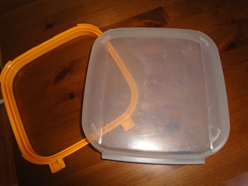 Tupperware rahmen haubendeckel - tupperware, rahmen+haubendeckel