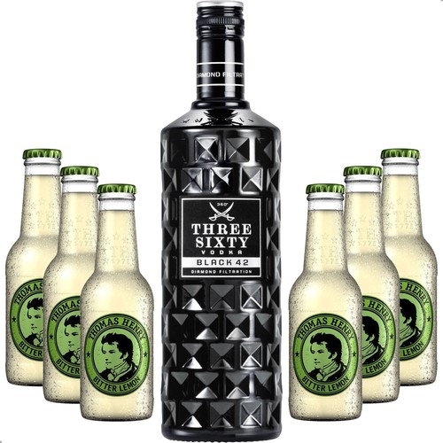Three sixty vodka - lemon,