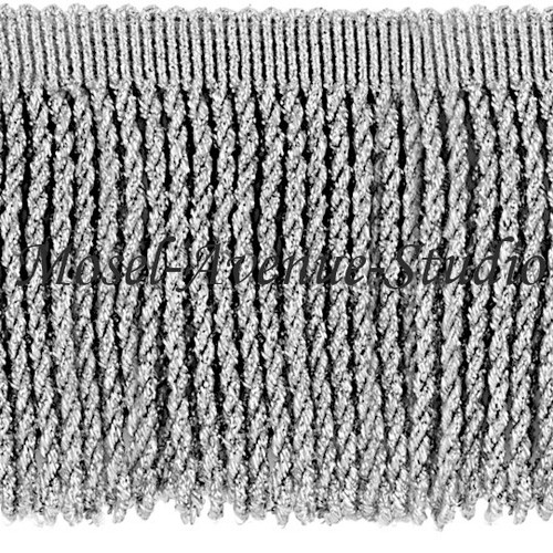 Metallisierte fransen - 1m,