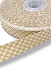 VICHY KARO Baumwoll Schrägband 40/20 METERWARE