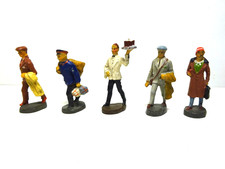 ELASTOLIN,5 x frühe Figuren