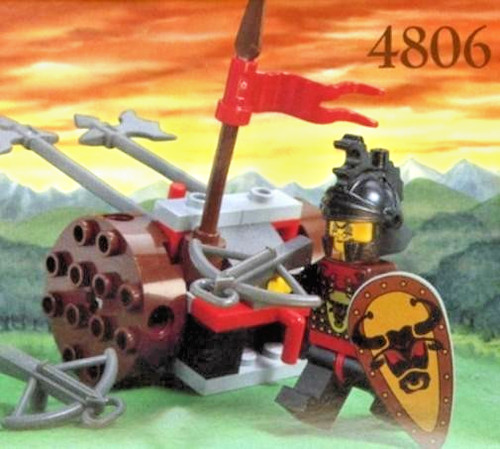 Lego 4806 axe cart castle - lego,