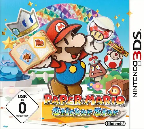Paper mario sticker star - sticker,