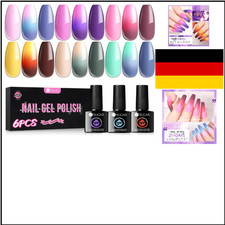Thermo UV Nagellack Set 6
