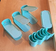 10 HSE Schuhstapler Schuhregal Schuhaufbewahrung Schuhorganizer Mint Grün