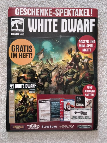 Warhammer white dwarf ausgabe - warhammer,