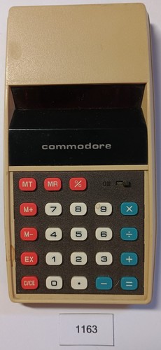 1163 taschenrechner commodore - taschenrechner,