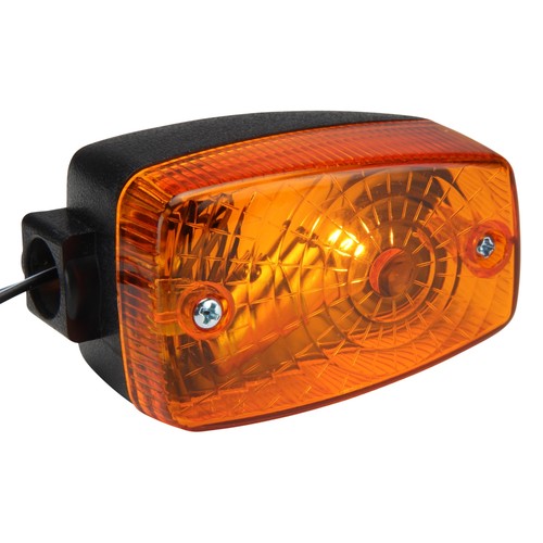 Blinker orange eckig schwarzes