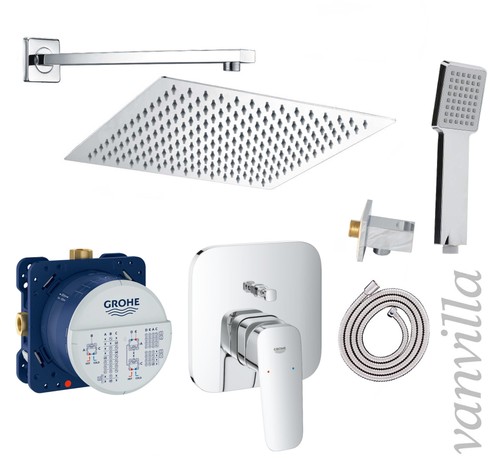 Vanvilla duschset regendusche - duschset,