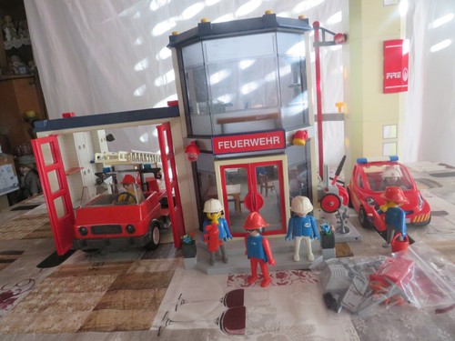 Playmobil feuerwehrstation mit - playmobil,