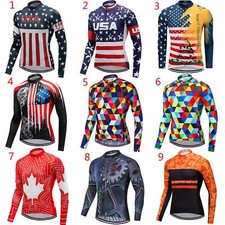 Fahrradtrikot Herren Langarm