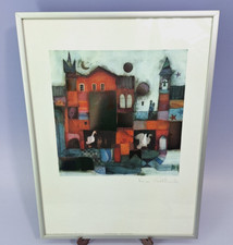 Rosina Wachtmeister Bild Kunstdruck Fairy-Tale Castle gerahmt 41 cm x 31 cm