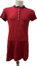 Tommy Hilfiger Kleid Gr. M  Rot Damen Kleider Designer Rock Frauen