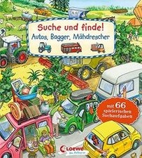 Suche und finde! - Autos, Bagger, Mähdrescher: mit 66 sp... | Buch | Zustand gut