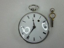 TASCHENUHR STAB VERGE FUSEE SCHLÜSSELAUFZUG SCHLÜSSEL ZWIEBEL TASCHENUHR