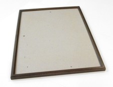 Holzrahmen mittelgroß 41,5 x 31,5 x 1,4 cm hoch, Rahmenbreite 1,3 cm Glasscheibe