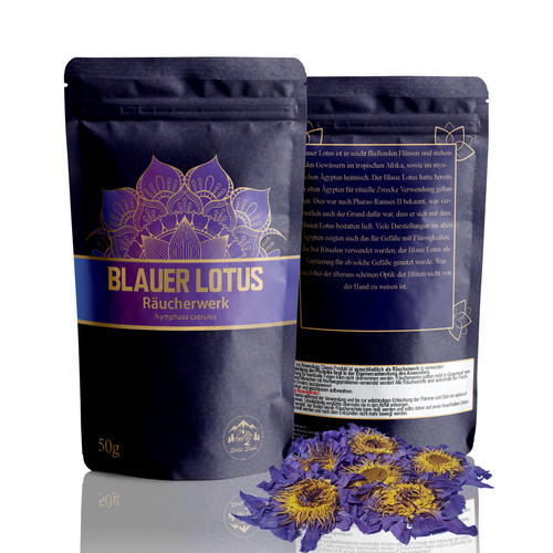Blauer lotus nymphaea - blauer,
