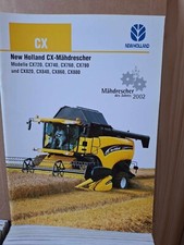 New Holland CX  Prospekt Traktor Schlepper