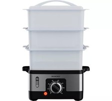 Silvercrest SDG 950 C3 Dampfgarer 950W mit 3 BPA-freien Aufsätzen & Timer