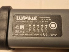 Lupine Frontlicht Alpha Akku auch Piko - defekt NP249€