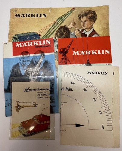 Märklin konvolut anleitungen - konvolut,