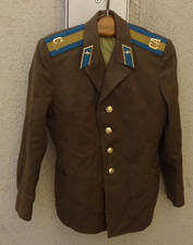 Russiche Uniform-Jacke  Flieger  Gr. 48  Putin Stalin Moskau  Offizier Rote Arme