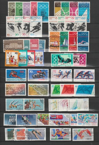 Lot bund gestempelt - gestempelt,, 20