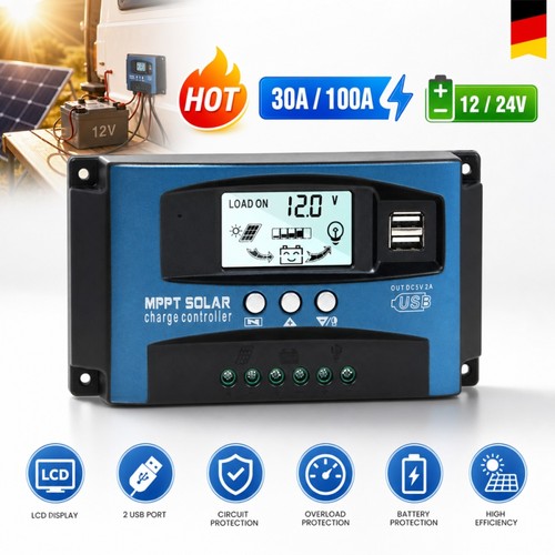 Solar laderegler mppt 100a - laderegler,