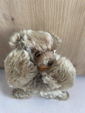 Steiff  Teddybär Floppy Zotty Mohair hellbraun 17cm Schlaftier Plüsch 5507/17