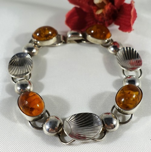 Bernsteinarmband 835 silber - bernsteinarmband,