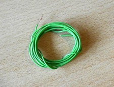 1,38 m Kabel Litze 0,23 mm² grün Litzekabel flexibel 1-adrig f. Modellbau >NEU< 
