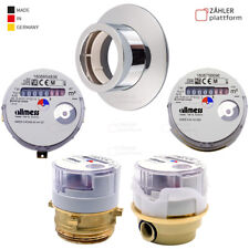 Allmess Wasserzähler Messkapsel Unterputz A34 IST Warm Kalt Chrom Eichung 2025