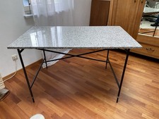 Eiermann-Schreibtischgestell, Metall, schwarz