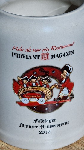 Mainzer prinzengarde bierkrug - mainzer,