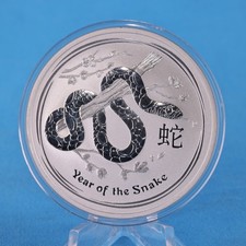 Australien 1 $ 2013 Year of the Snake 1 Oz Silber 999 St
